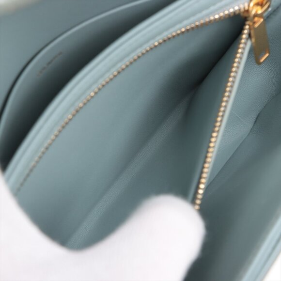 SOLD OUT Celine Triomphe Teen Blue - Picture 9 of 10